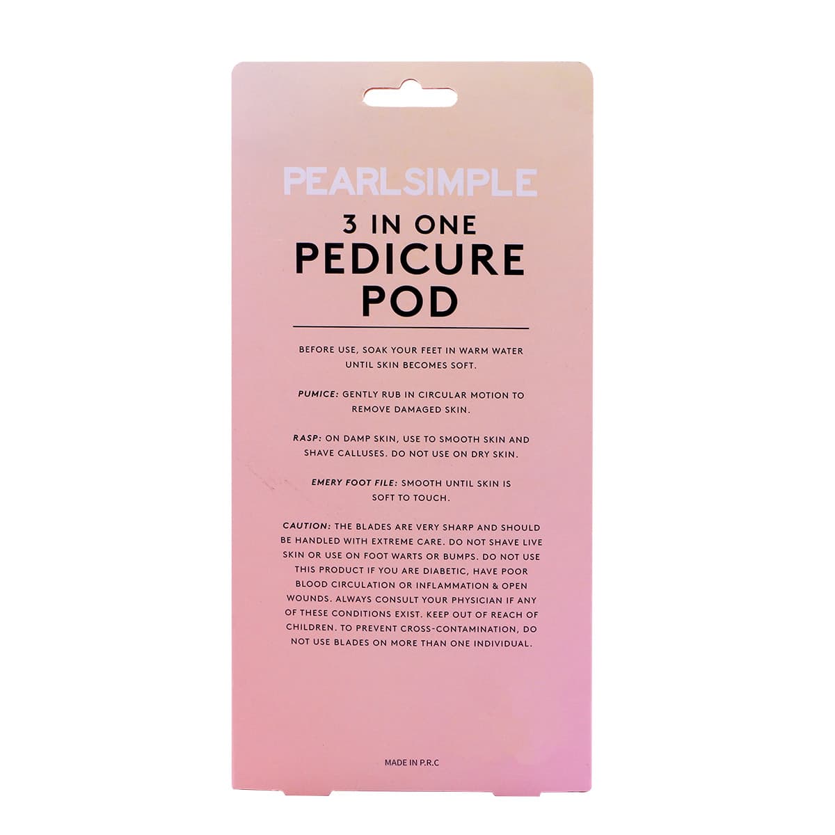 Pearl Simple Pedicure Pod