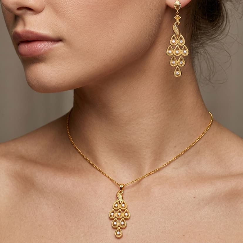Chain Necklace Set