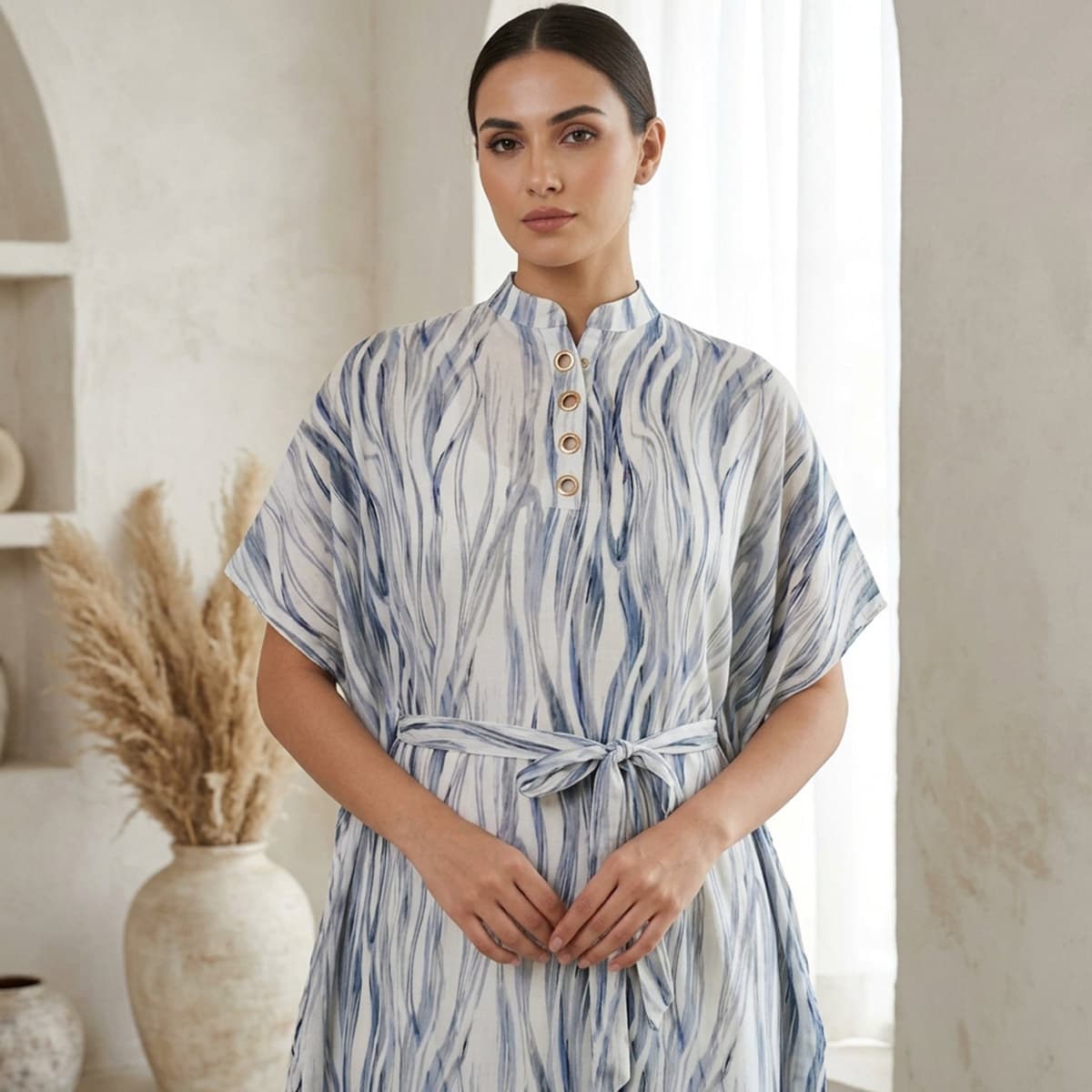Ladies Farasha Short Sleeve Jalabia