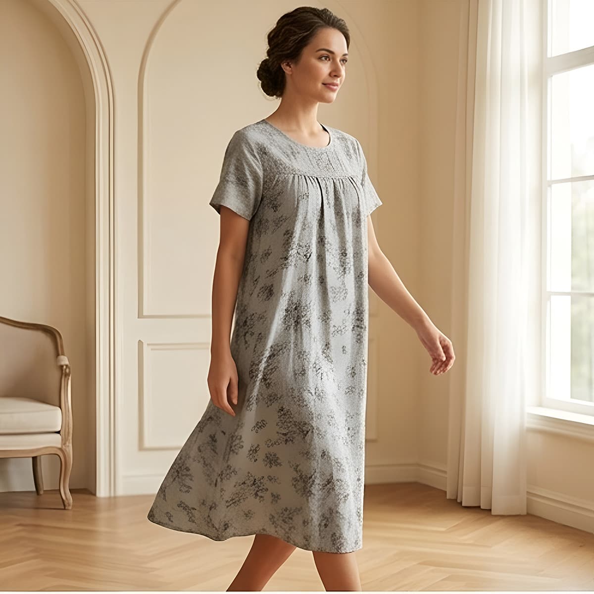 Ladies Midi Gown