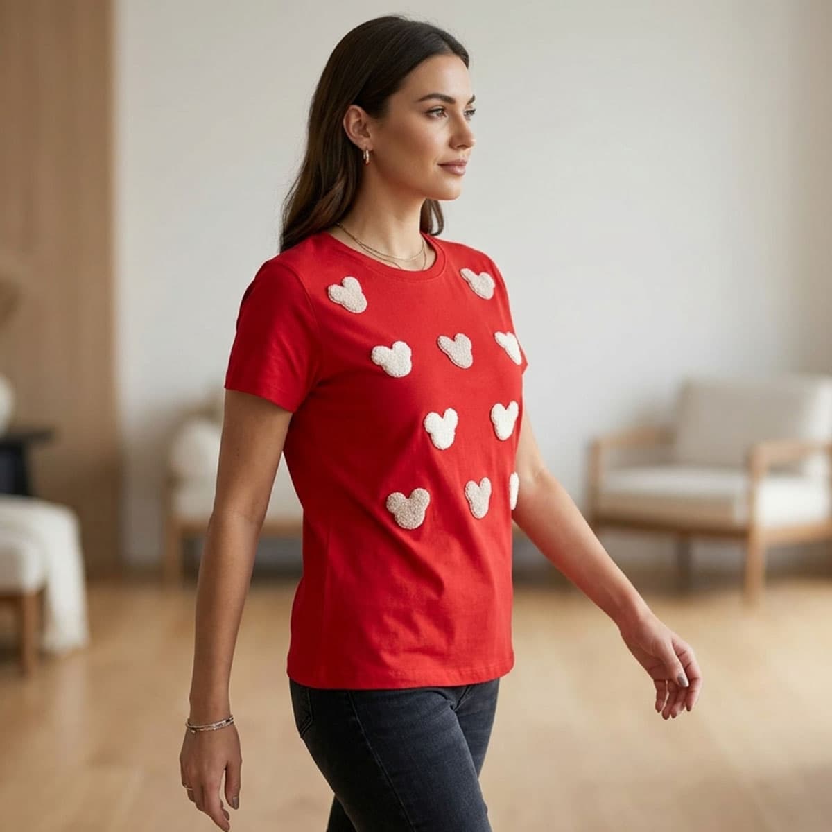 Ladies T-Shirt Printed