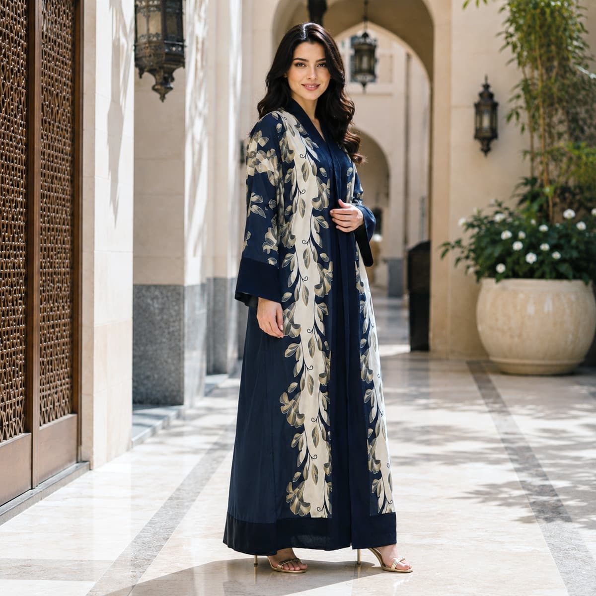 Market Abaya with Shella