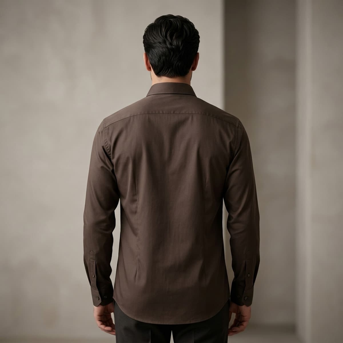Men Formal Shirt Long Sleeve
