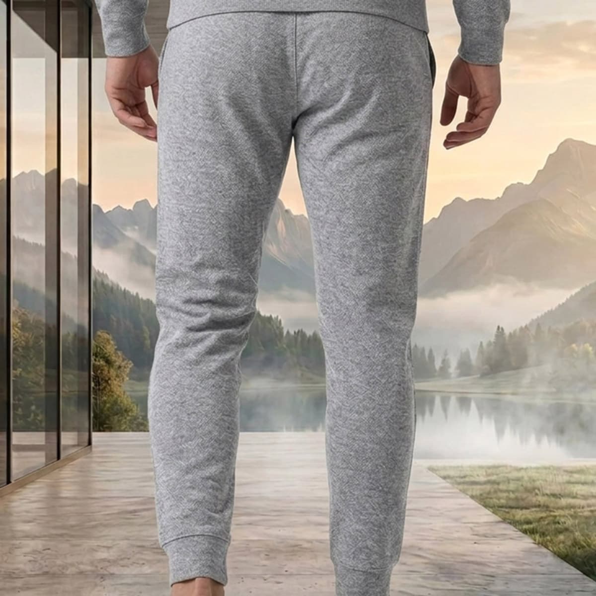 Men Parachute Track Pant