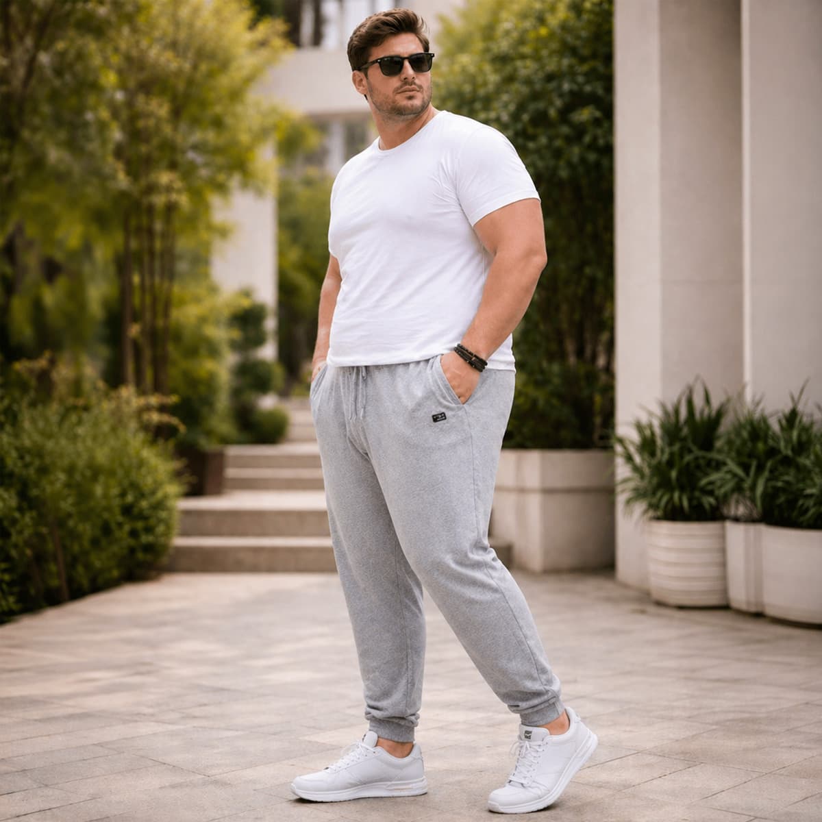 Men Plus Size Track Pant