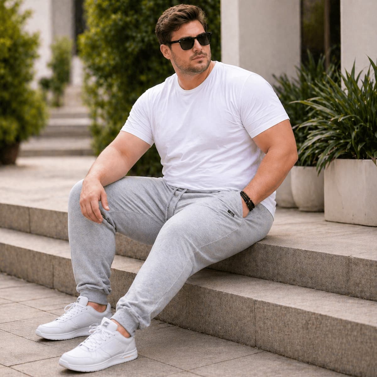 Men Plus Size Track Pant