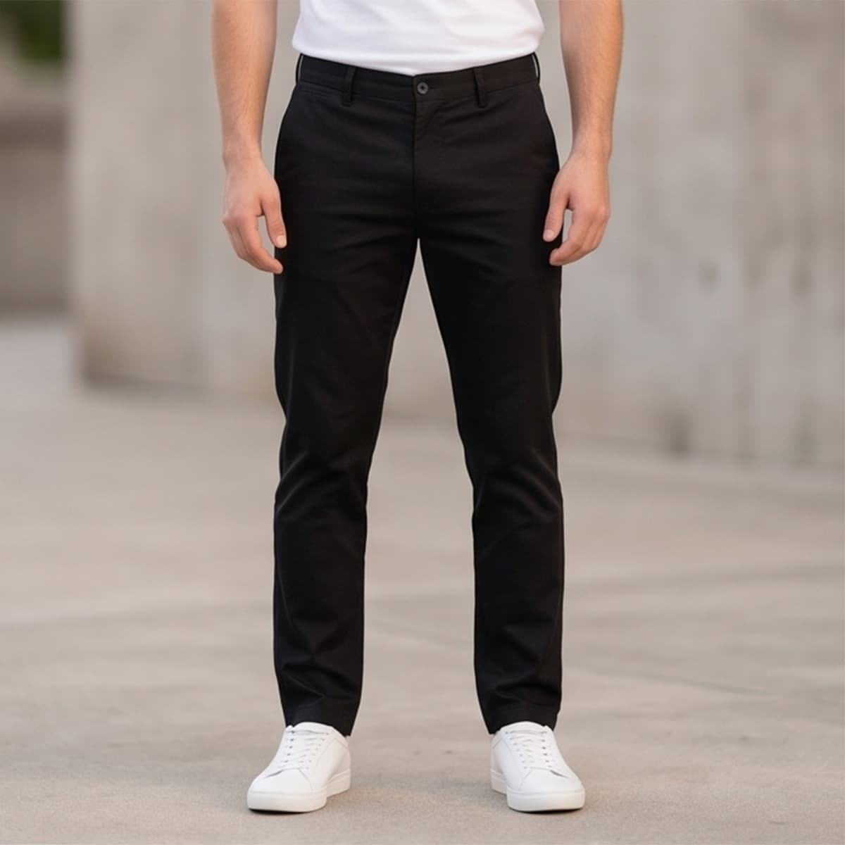 Men Regular Formal Pant Plain