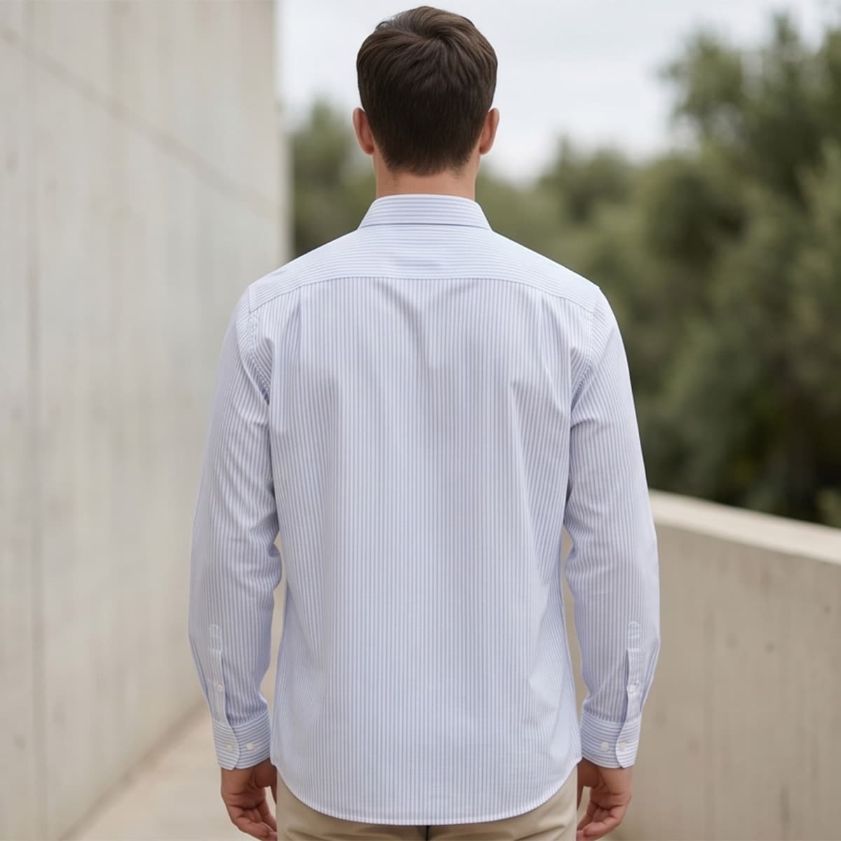 Men Plus Size Formal Shirt