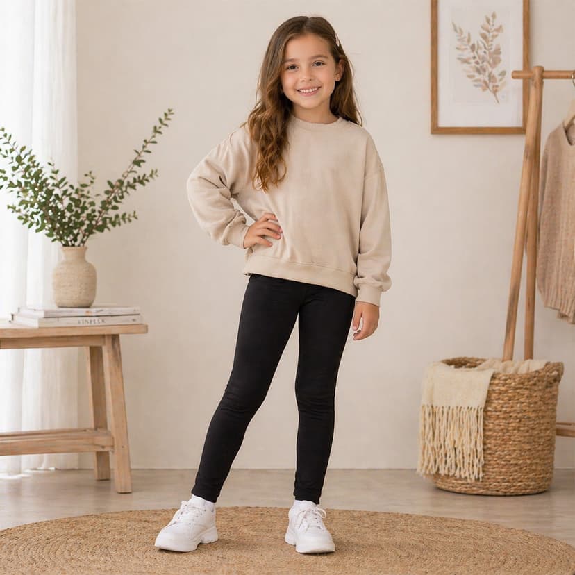 Girls Plain Tights