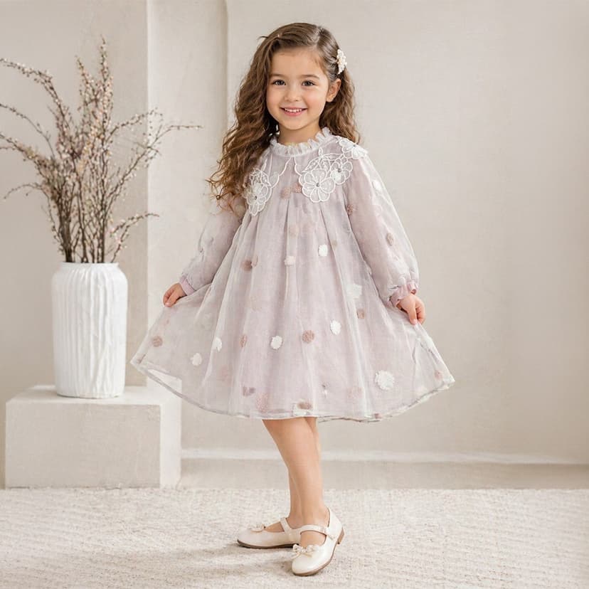 Girls Cotton Dress