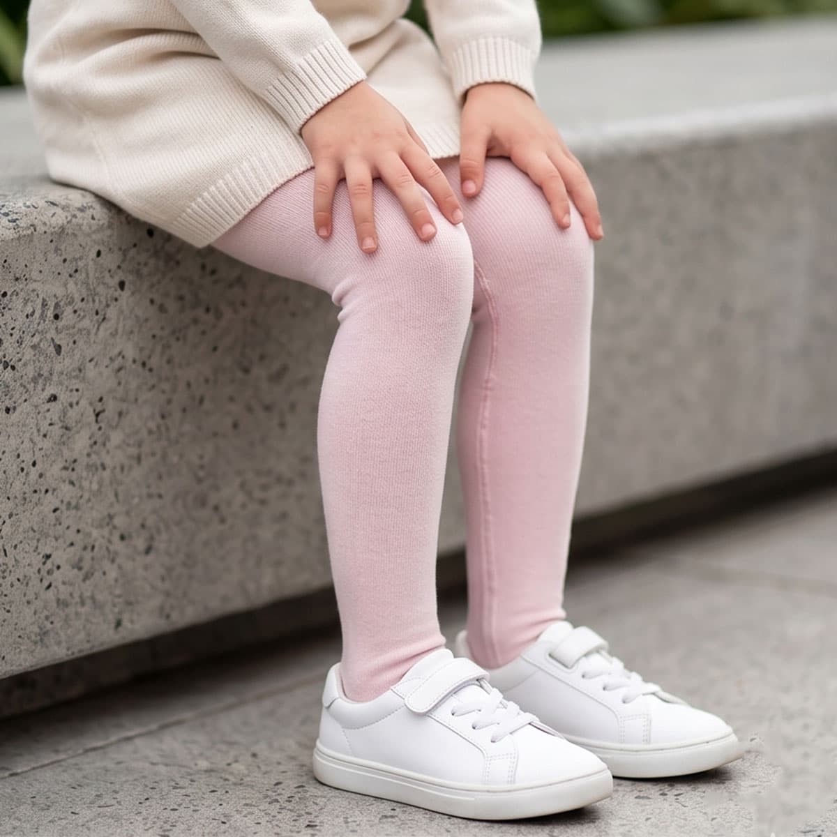 Baby Girls Stocking Plain