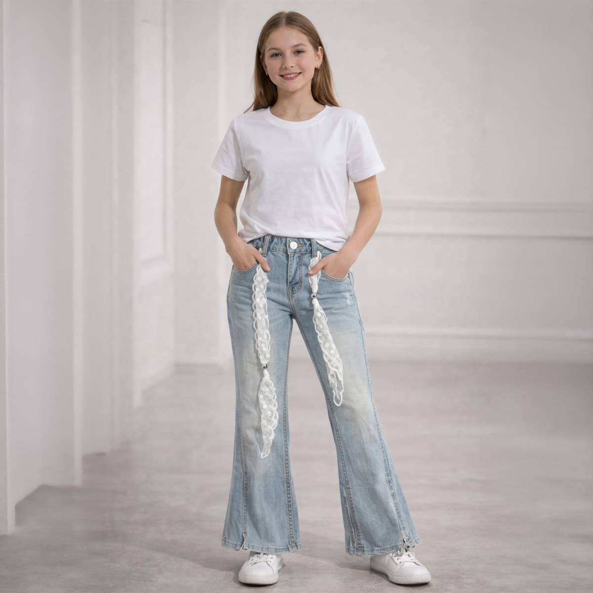 Girls Jeans Pant