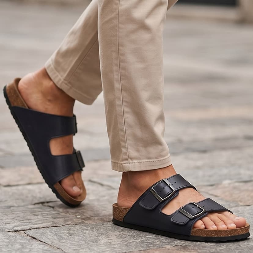 Men PU Slipper