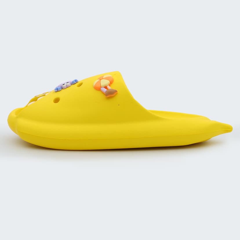 Girls Plastic Open-Toe Slippers