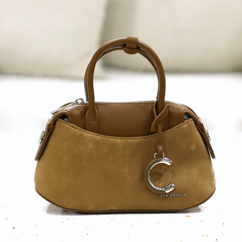 Chrisbella Ladies Bag Plain 2 piece