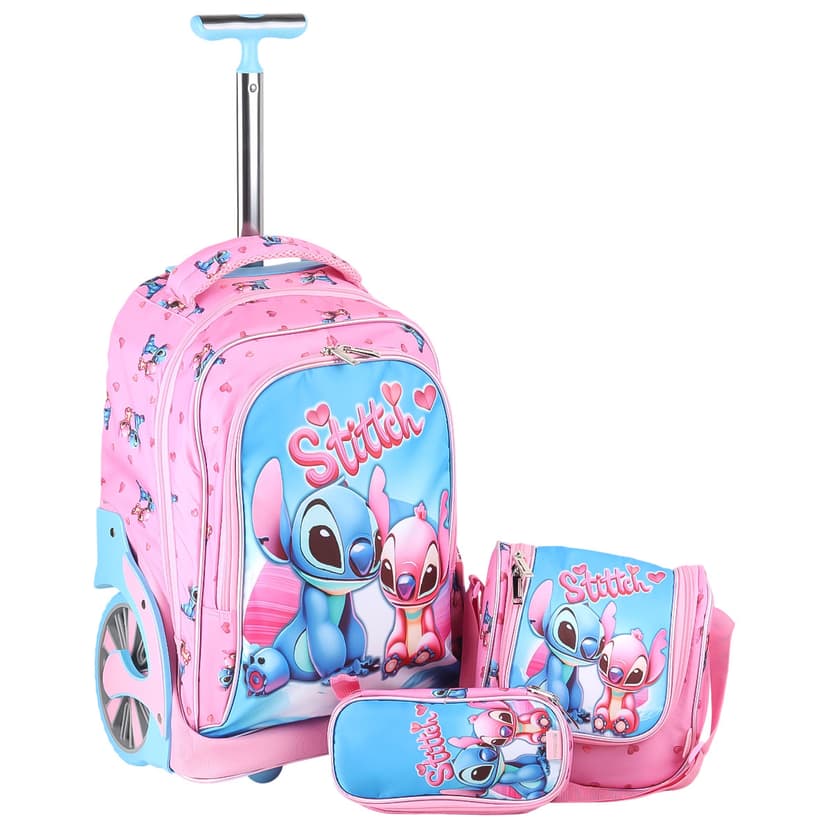 Stitch Trolley Bag Set 3pcs 18