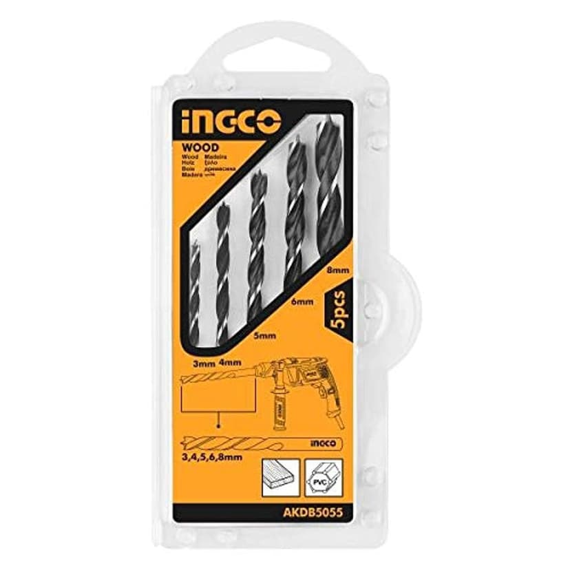 Wood Drill Bit Set 5 Piece