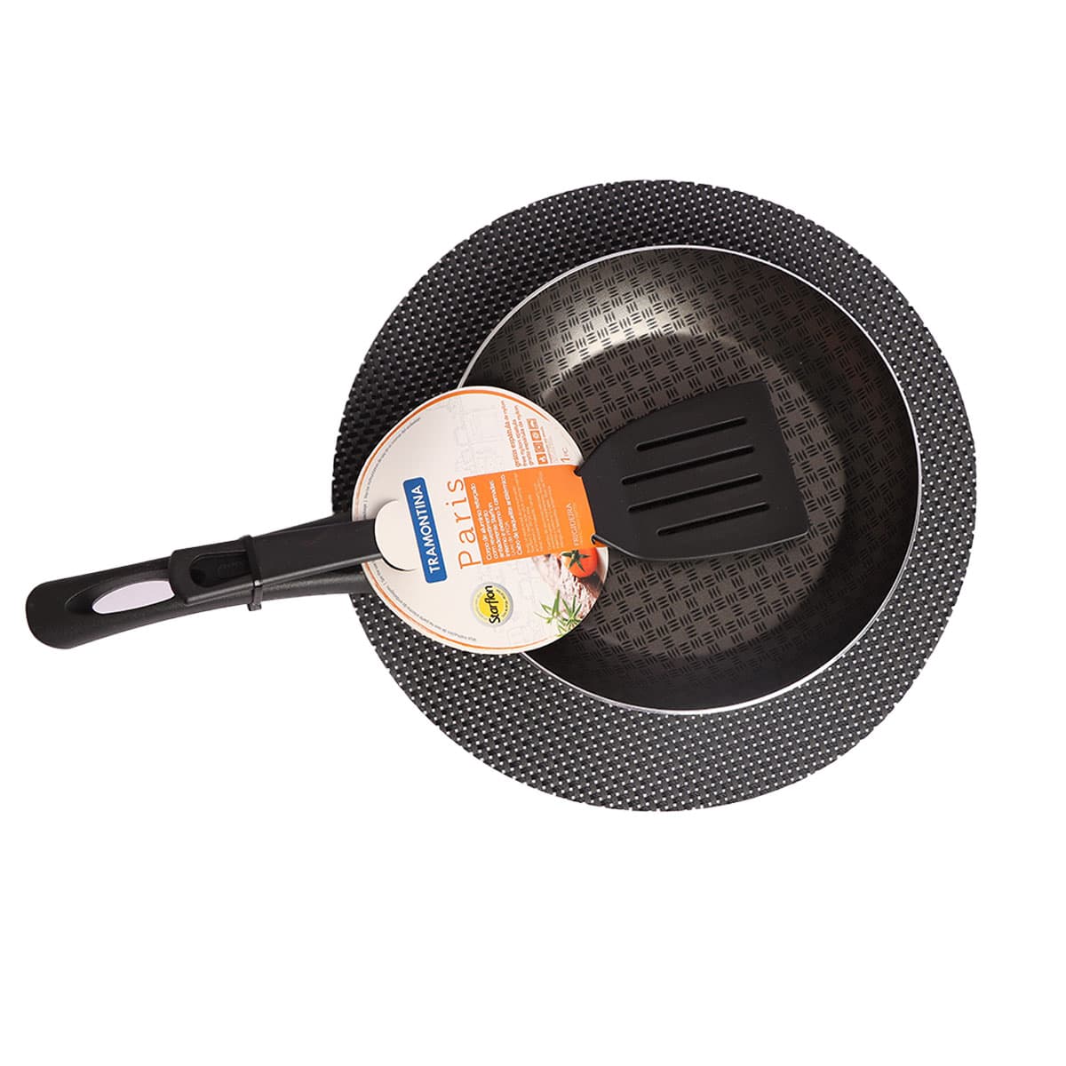 Frying Pan Set Non -Stk W/Spoo