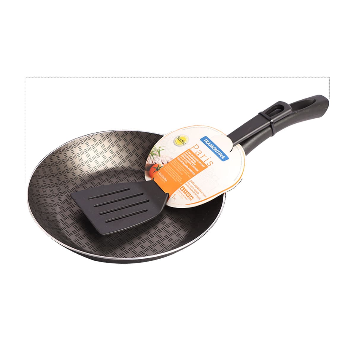 Frying Pan Set Non -Stk W/Spoo