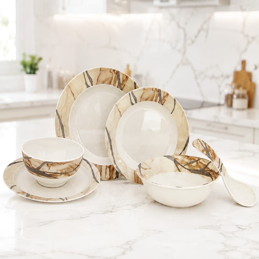 Melamine Dinner Set 32 Piece