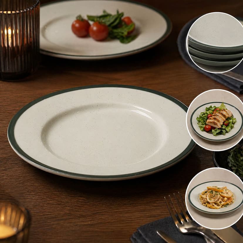 Melamine Dinner Plate 8 Inch