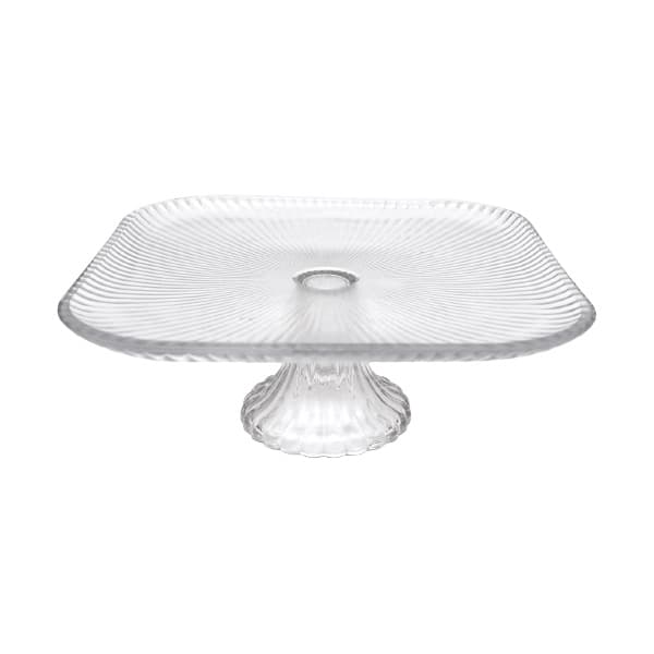 Glass Fruit Bowl with Stand