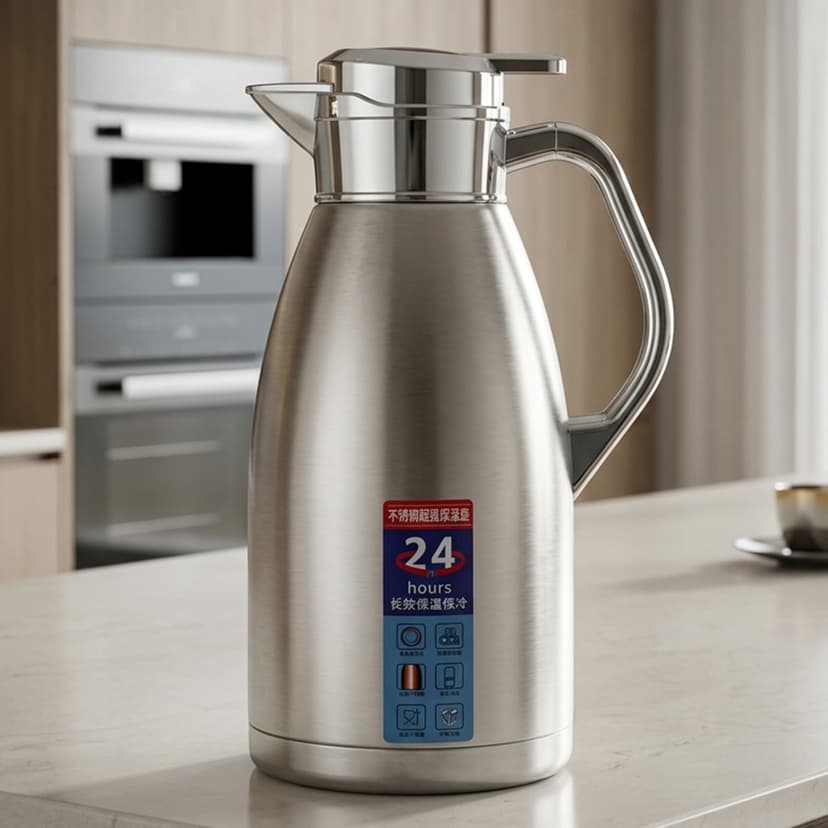 Stainless Steel Vacuum Pot 2.3L