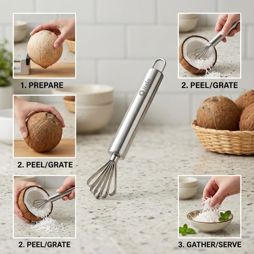 Coconut Peeler