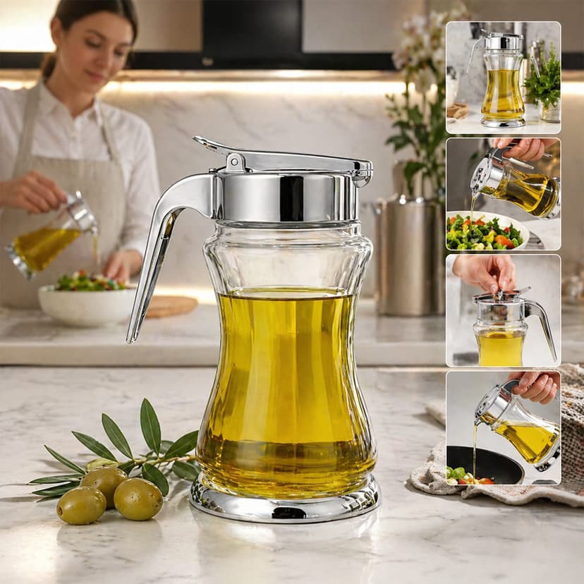 Glass Sugar Dispenser