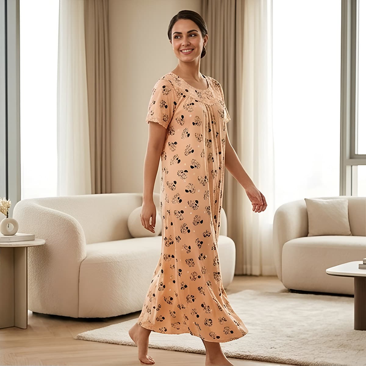 Ladies Midi Gown