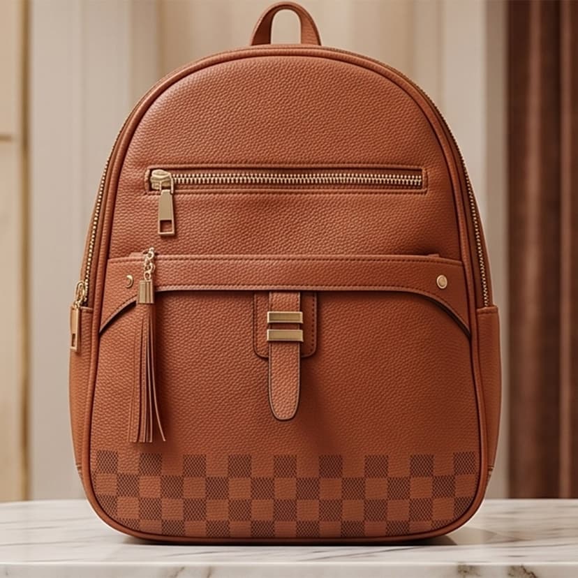 Plain Backpack Bag