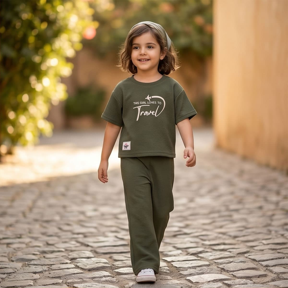 Girls Set 2 Piece Short Sleeve