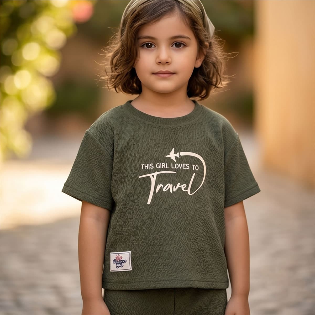 Girls Set 2 Piece Short Sleeve