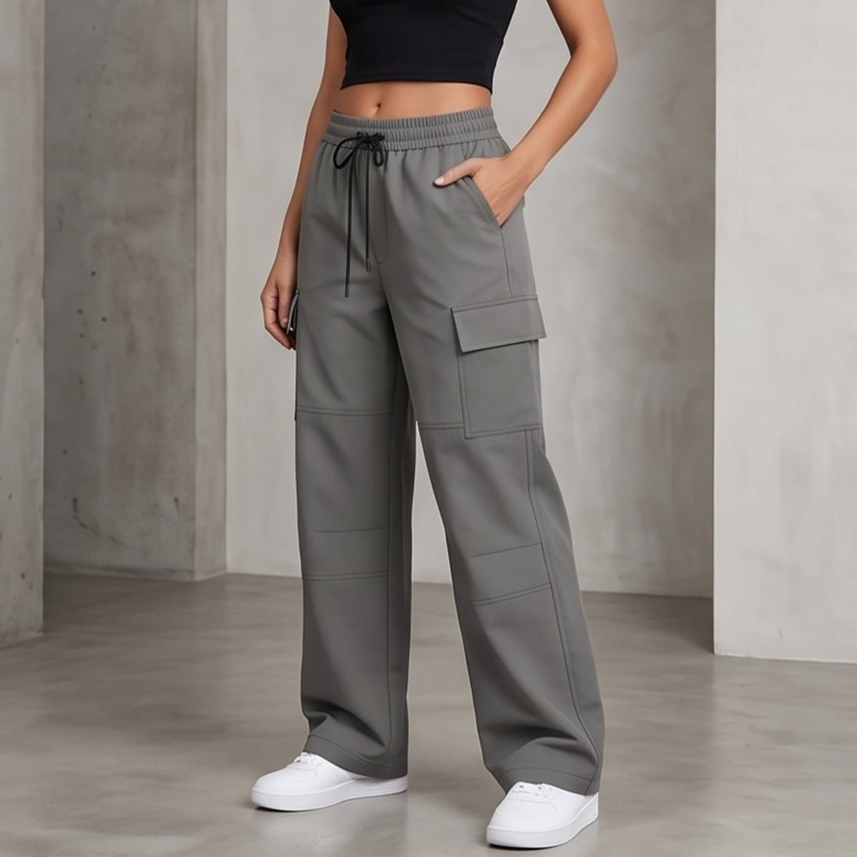 Ladies Cargo Pants