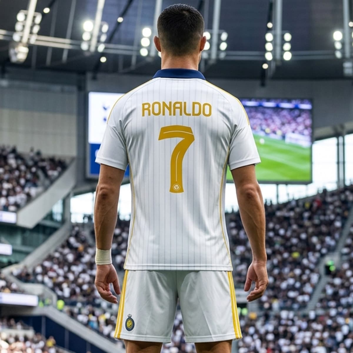 Men Football Set Al Nassr White