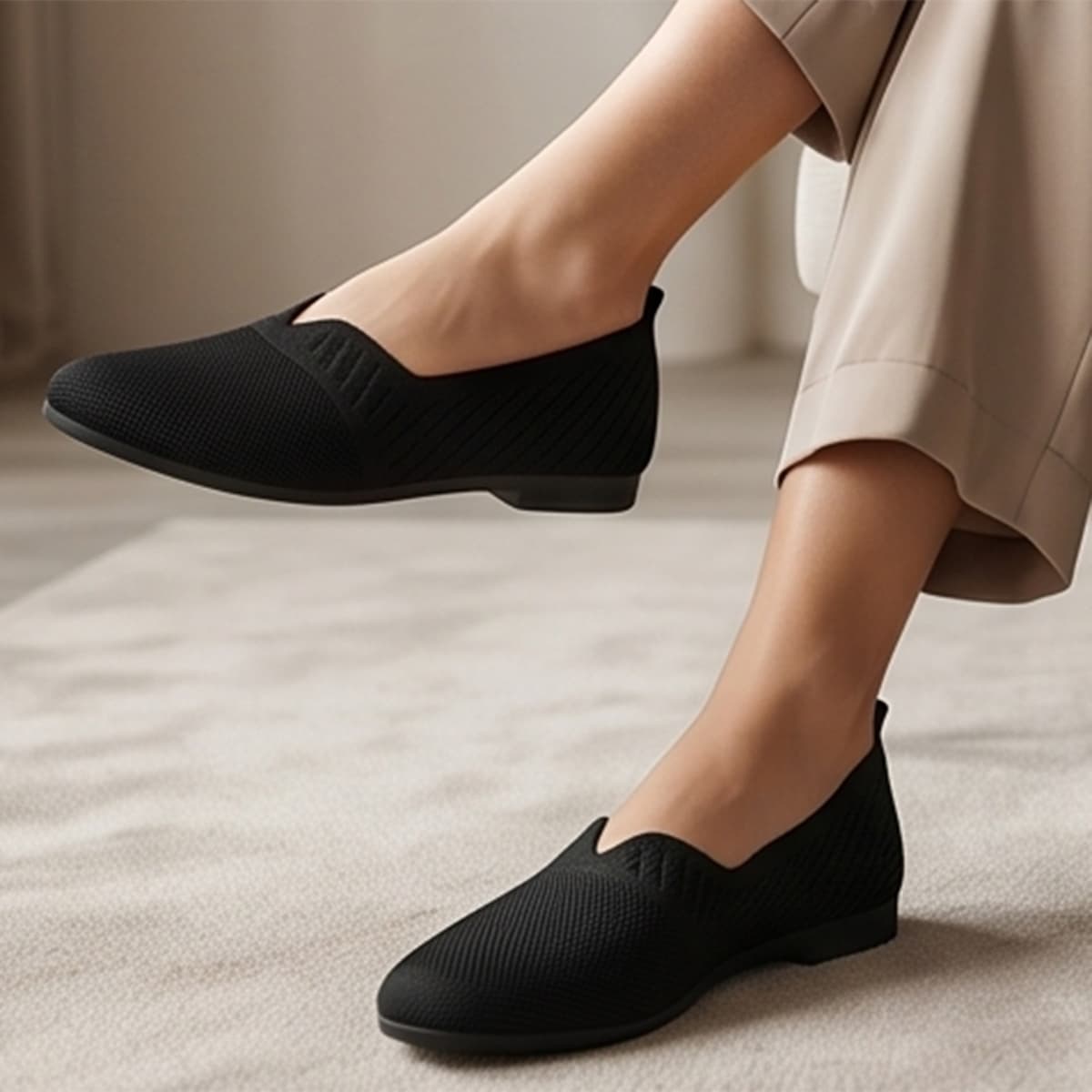 Ladies Flat Shoes