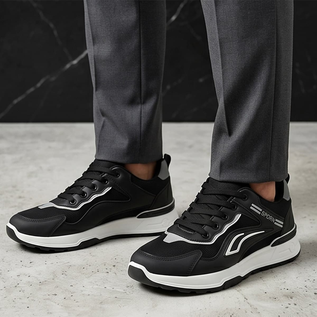 Running Shoes with Lace
