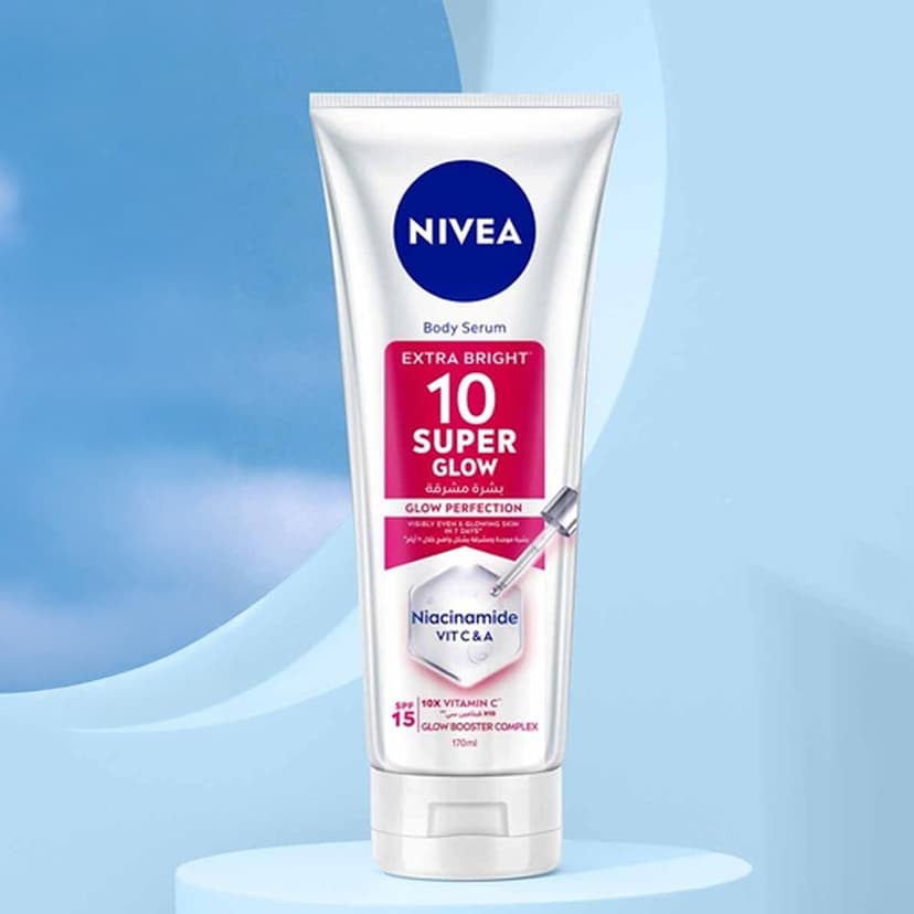 NIVEA Extra Bright 10 Super Glow Body Serum 170ml