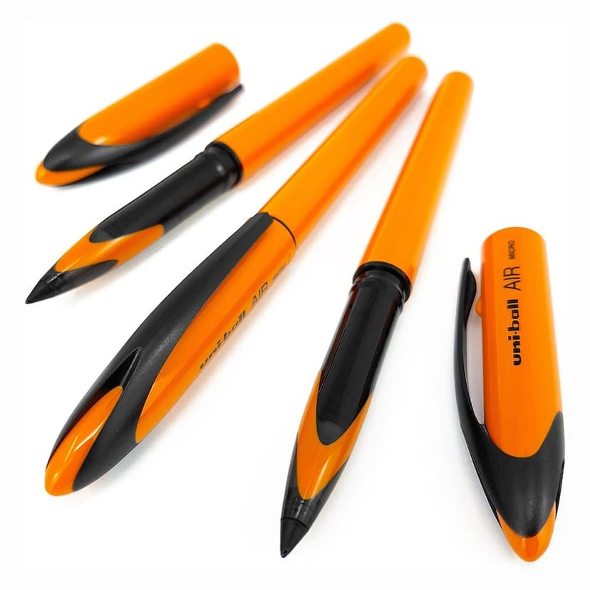 Uni-Ball Air Micro Pen Orange Barrel