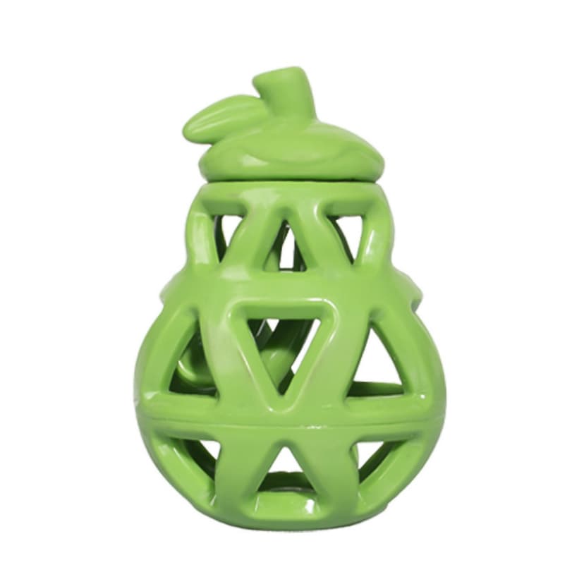Green Pear-Shaped Pet Toy