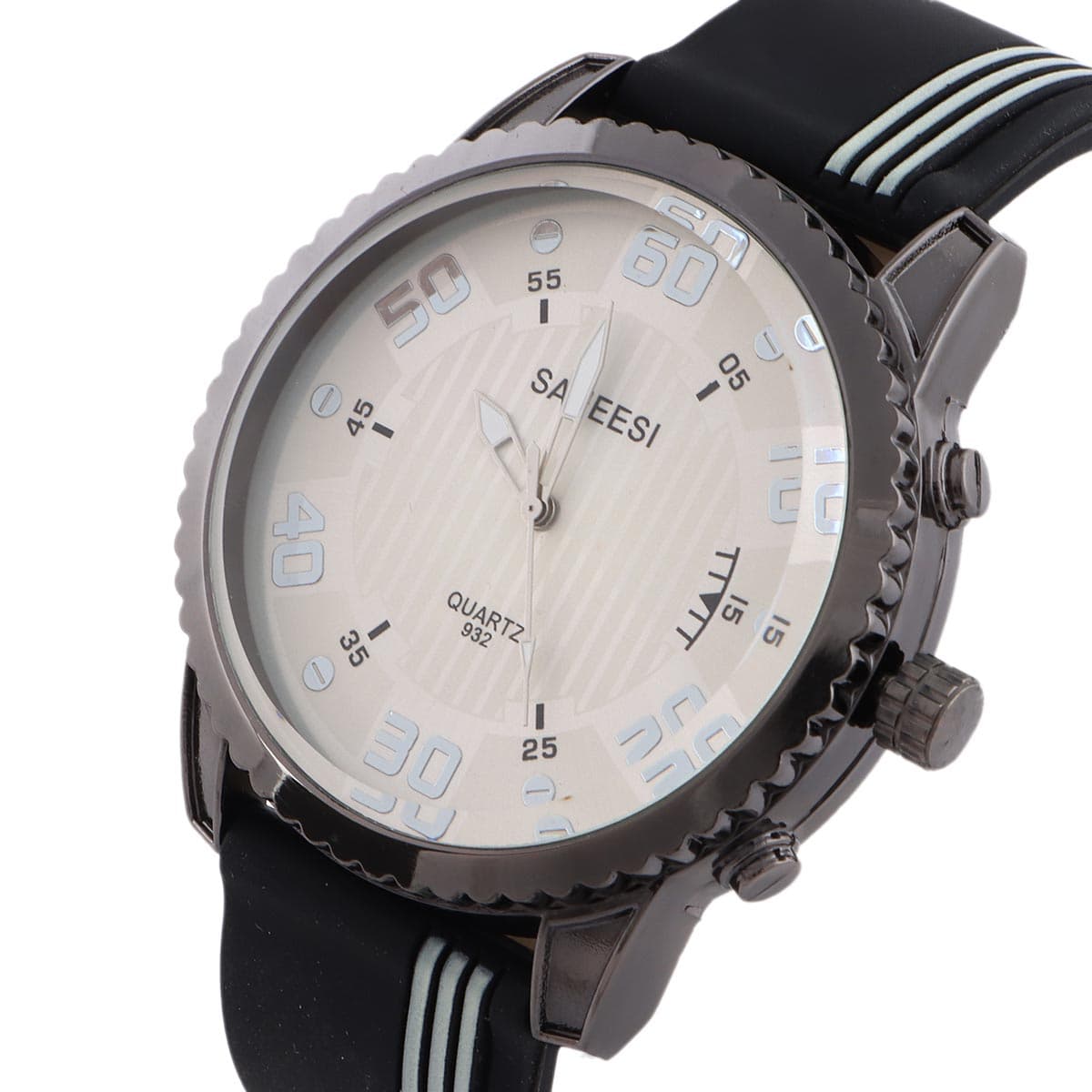Saneesi Gents Rubber Strap Analog Watch Gz-2Fb043