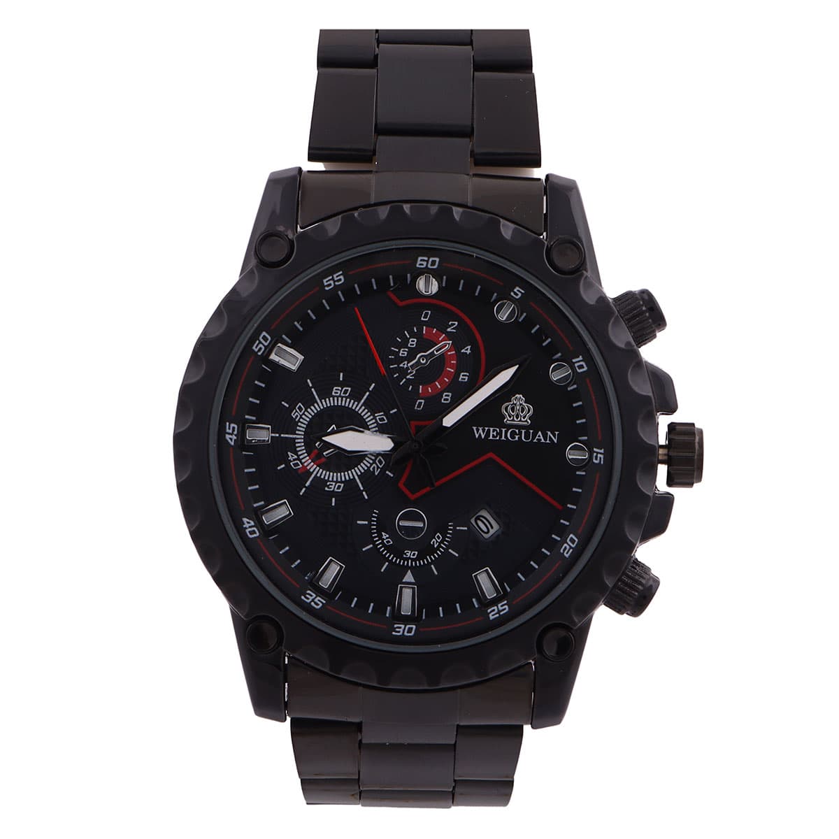 Weiguan Gents Metal Strap Analog Watch