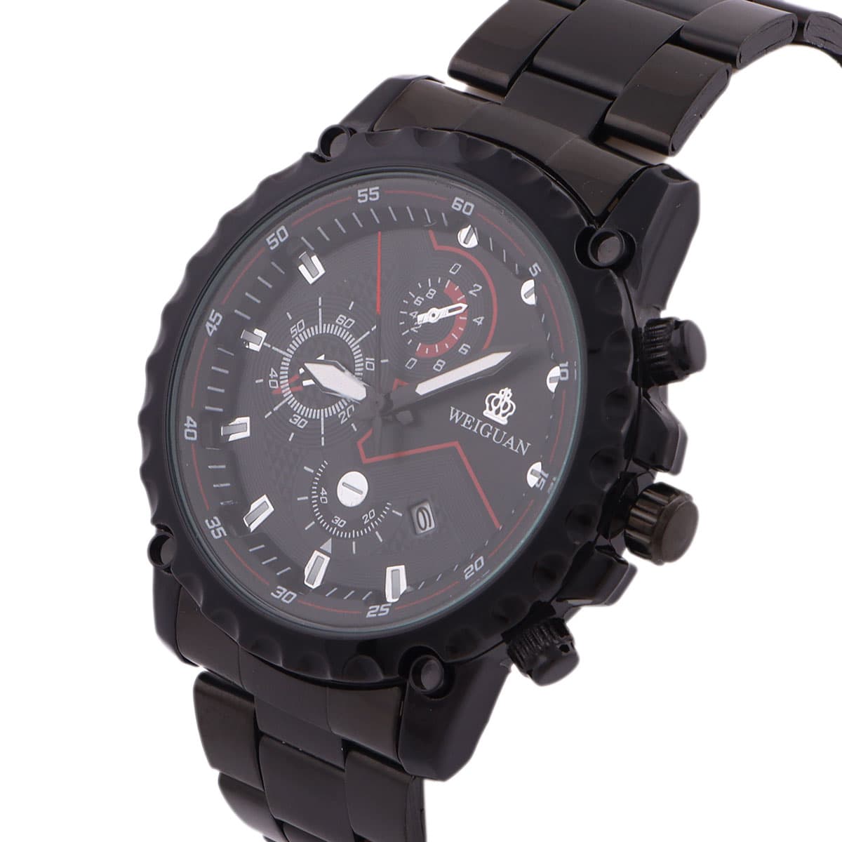 Weiguan Gents Metal Strap Analog Watch