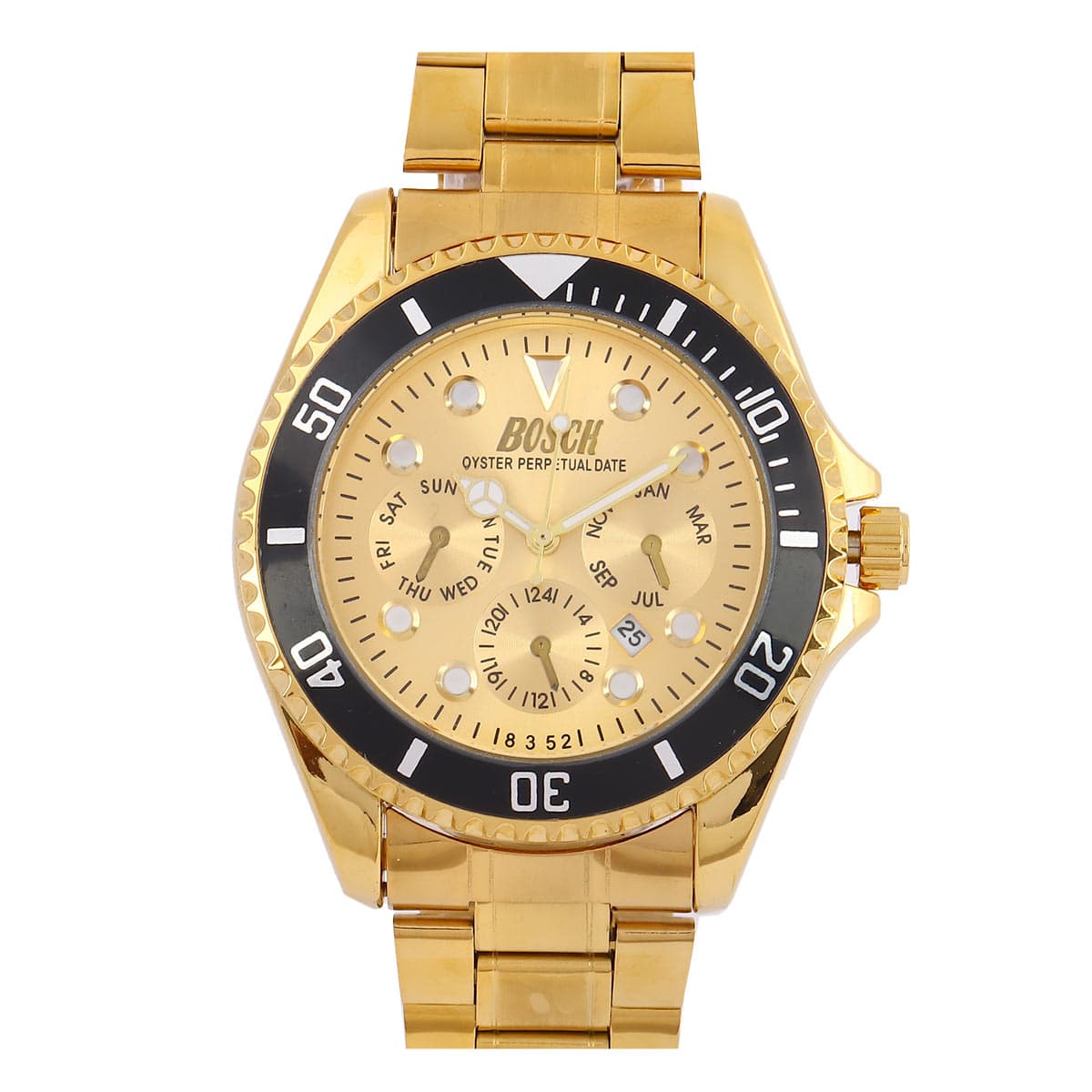 Bosch Gents Metal Strap Analog Watch - 8352-M
