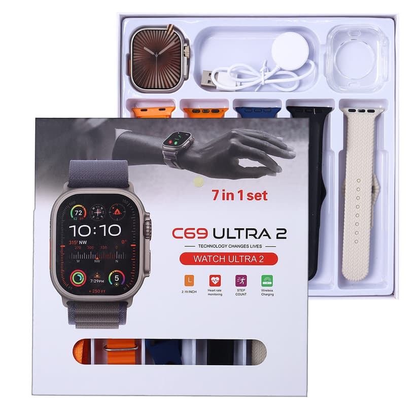 C69 Ultra 2 Smartwatch 2.19inch