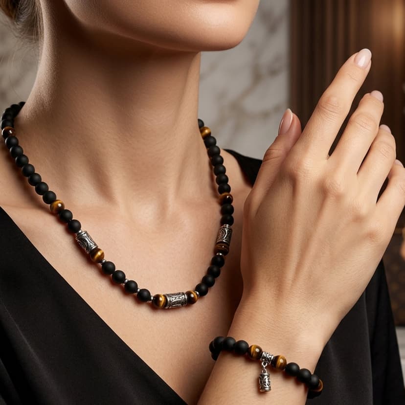 Men Necklace Set