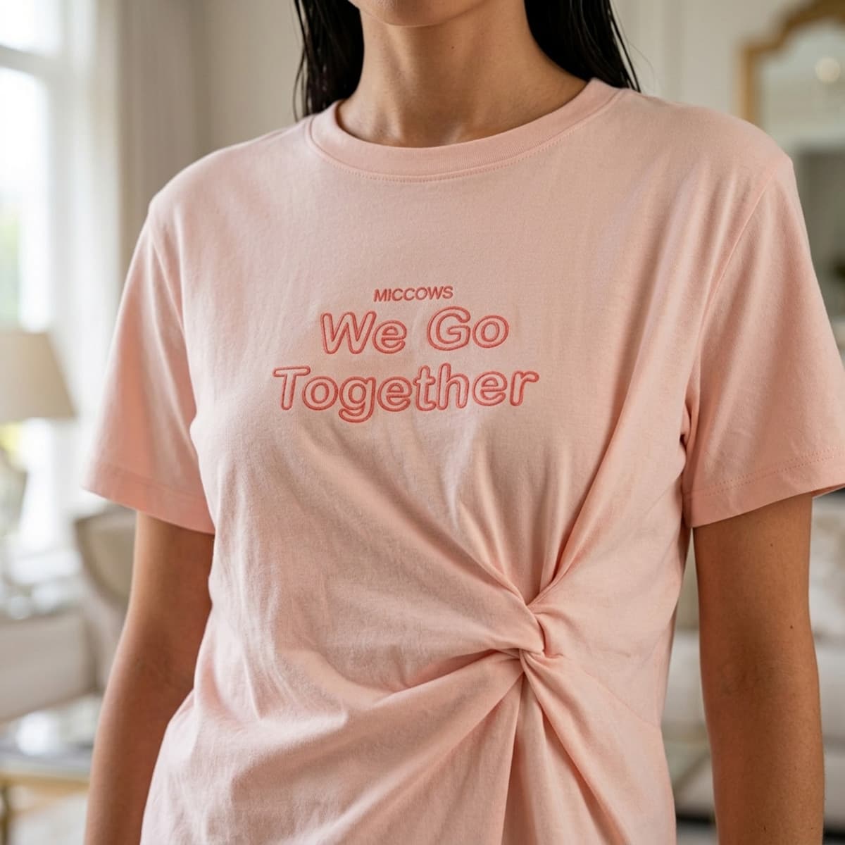 Ladies Printed Short Sleeve T-Shirt