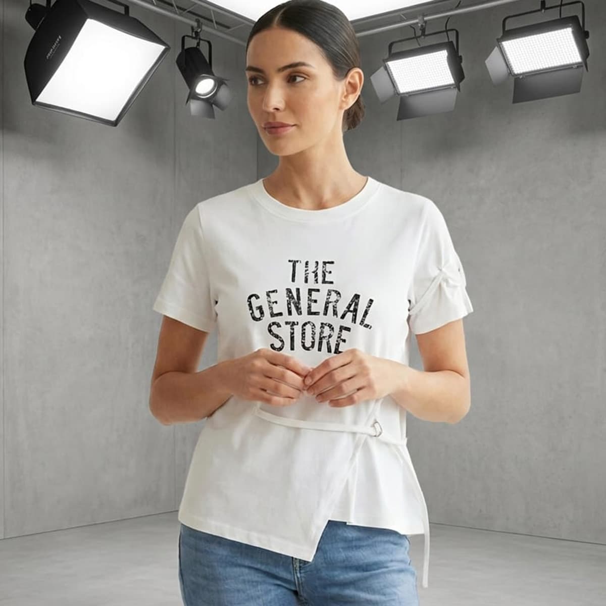 Ladies Printed Short Sleeve T-Shirt