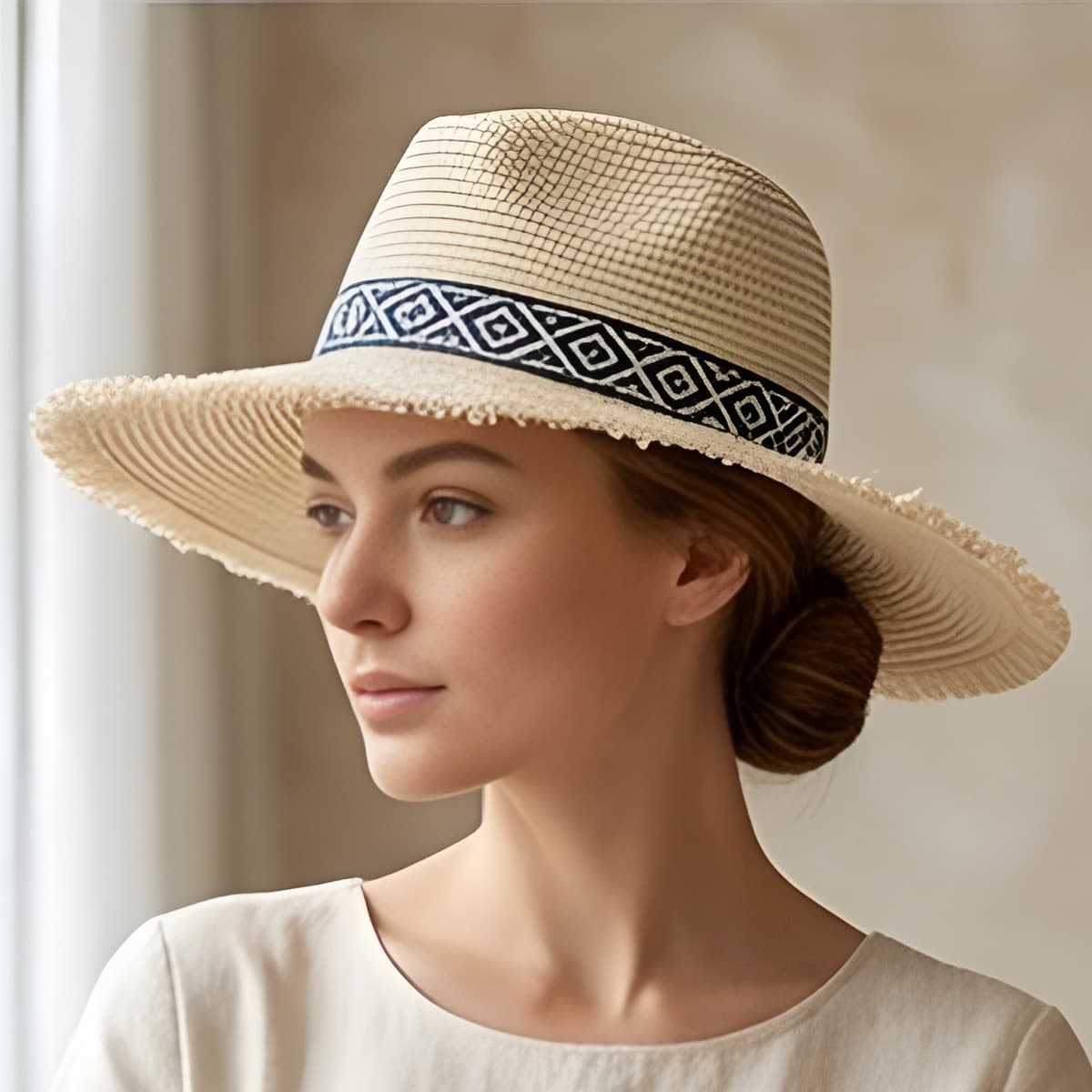 Ladies Round Cap