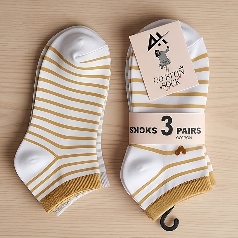 Ladies Socks 3 Piece